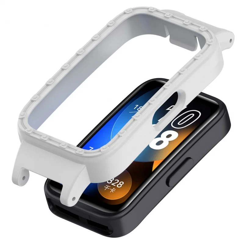 Anti-queda Dustproof Shell Film para relógio inteligente, capa protetora para pulseira Huawei 8, 12mm, 14mm