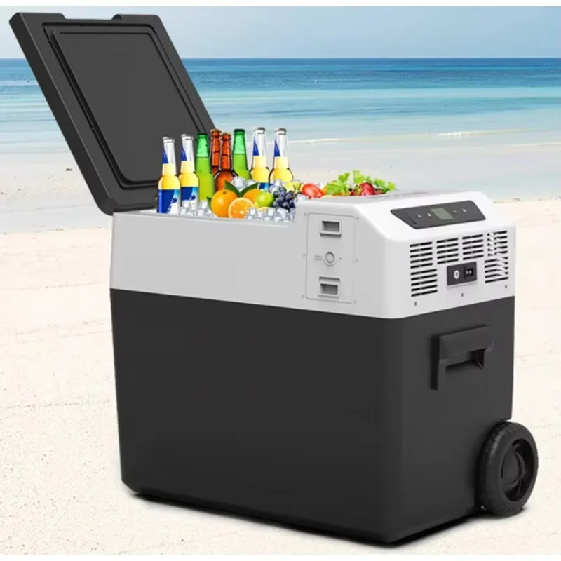 Portable Car Fridge Freezer Cooler Car Refrigerator Home Outdoor Camping Refrigeration Cooler