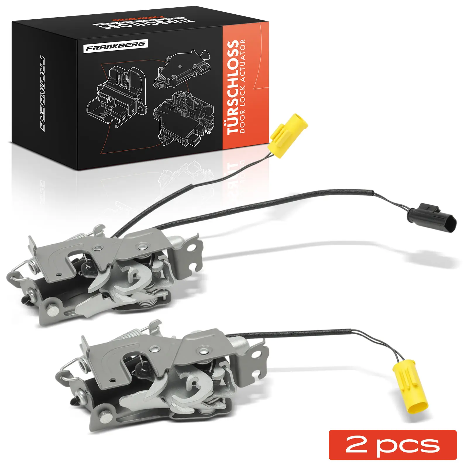 Frankberg 2x Motorkapslot voor links rechts voor BMW F40 F44 G20 G28 G21 G81 G23 G83 G22 G82 7468350 51237468349