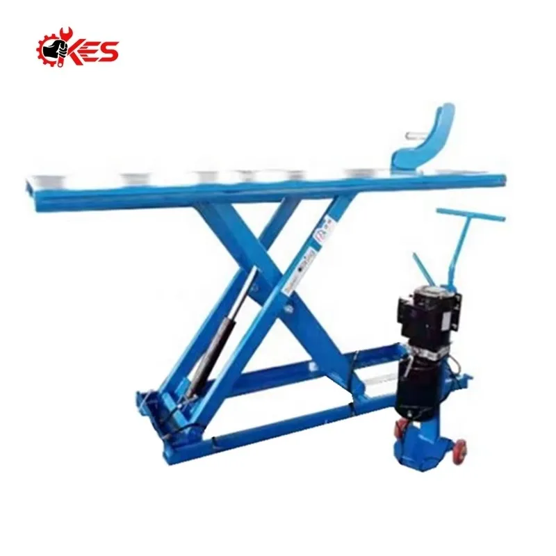 

2025 New StylePortable For Sale Hydraulic Motorcycle Lift Service CE Approve Model KES-700 Garage Tools Equipment Electrical Hyd