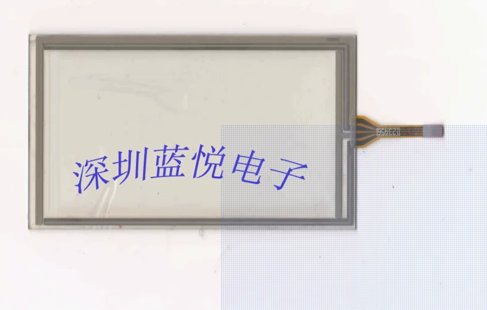 4.8-inch Four Wire Resistive Touch Screen Peripheral 131 * 78 GPS Touch Screen Side Outlet MP3 Touch Screen