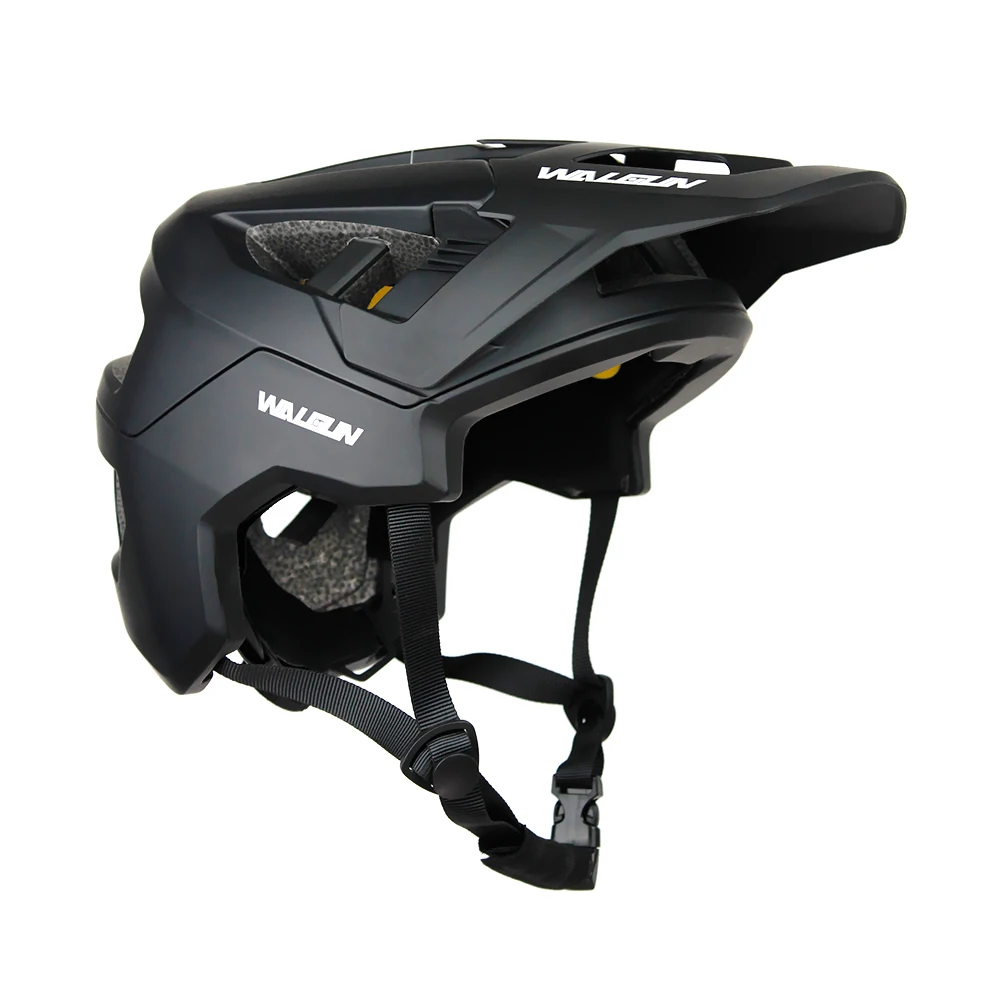 Walgun MTB Half Helmet With Wisor EPS PC 54-61mm Men Women Off Road Bicycle Helmets Motocycle Cycle Head Protect Helmets