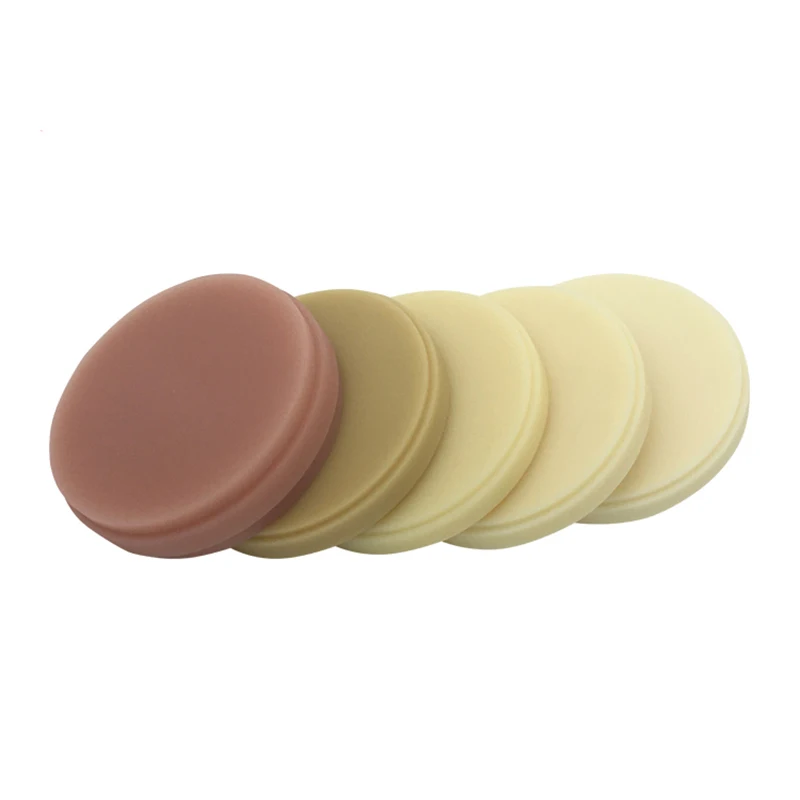 

5pcs Monocolor PMMA Discs for Lab Temporary Bridge Restorations Single Color PMMA Material for Prosthetics