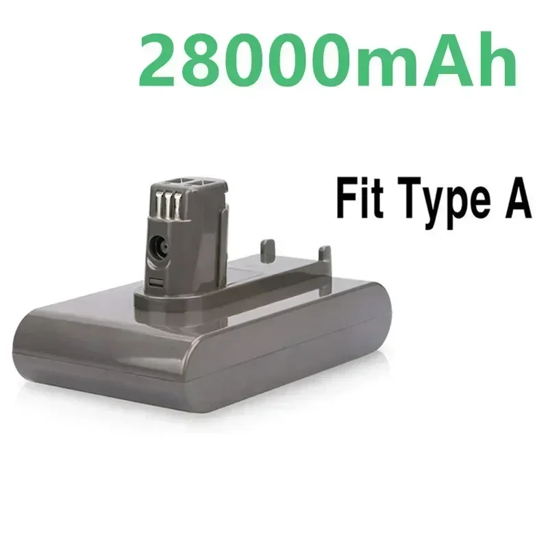 2022 New 22.2V 28000mAh Li-ion Vacuum Battery A and B for Dyson DC35, DC45 DC31, DC34, DC44, DC31 Animal DC35 Animal & 28Ah