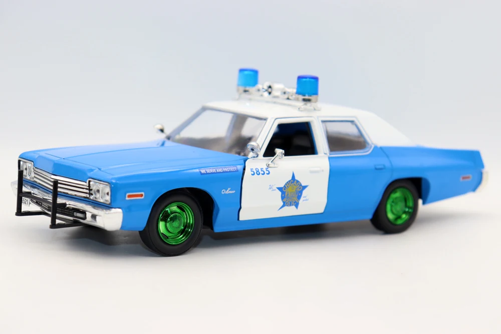 

Новый GL масштаб 1:24 1974, автомобиль отдела полиции Монако, литой автомобиль из сплава, модели игрушечных машин для коллекции, подарок