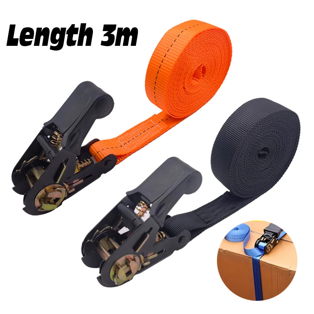 

Сверхмощные грузовые ремни с металлической пряжкой для автомобиля и грузовика — прочный ремень с храповым механизмом для безопасного багажа и грузового транспортировки