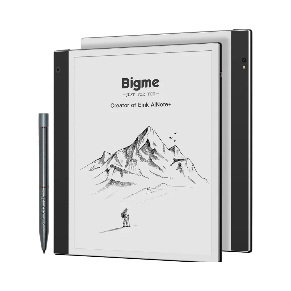

Bigme InkNote EReader Tablet 10.3" E-Ink Screen Dual Cameras 6GB 128GB Android OS With Smart Pen And Cover