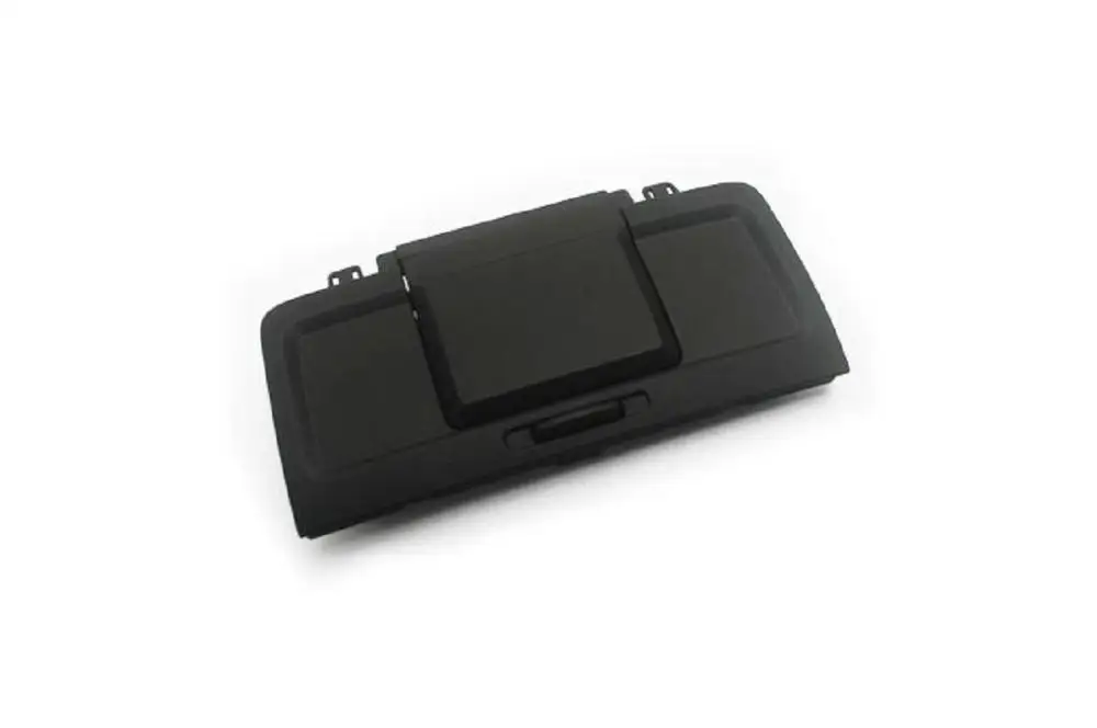 Black Rear Centre Console Tray Plate For Vw Passat B6 / Cc Premium Parts