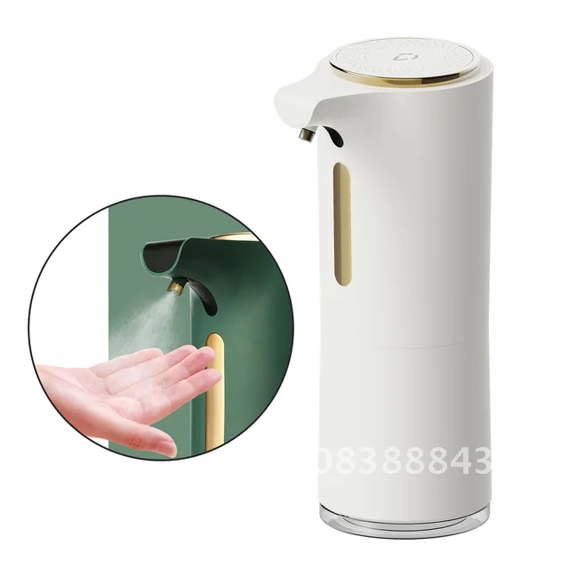 Automatic Alcohol Mist Spray Dispenser Touchless USB Rechargeable Three Gears of Fluid Output Volume Adjustable