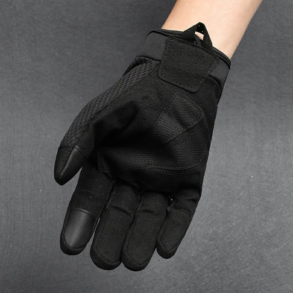 قفازات تكتيكية كاملة الأصابع بشاشة تعمل باللمس للرجال، قفازات نسائية متوافقة مع الرماية القتالية والصيد والرياضات الخارجية