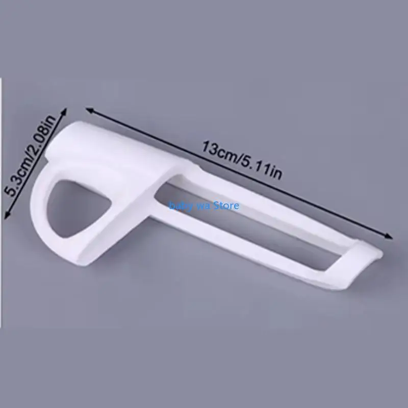 2 قطعة من أبازيم الكرسي العالي المقاومة للأطفال، مثبتات بلاستيكية معززة تتميز بتركيب مريح للجلوس المستقر 4XBD