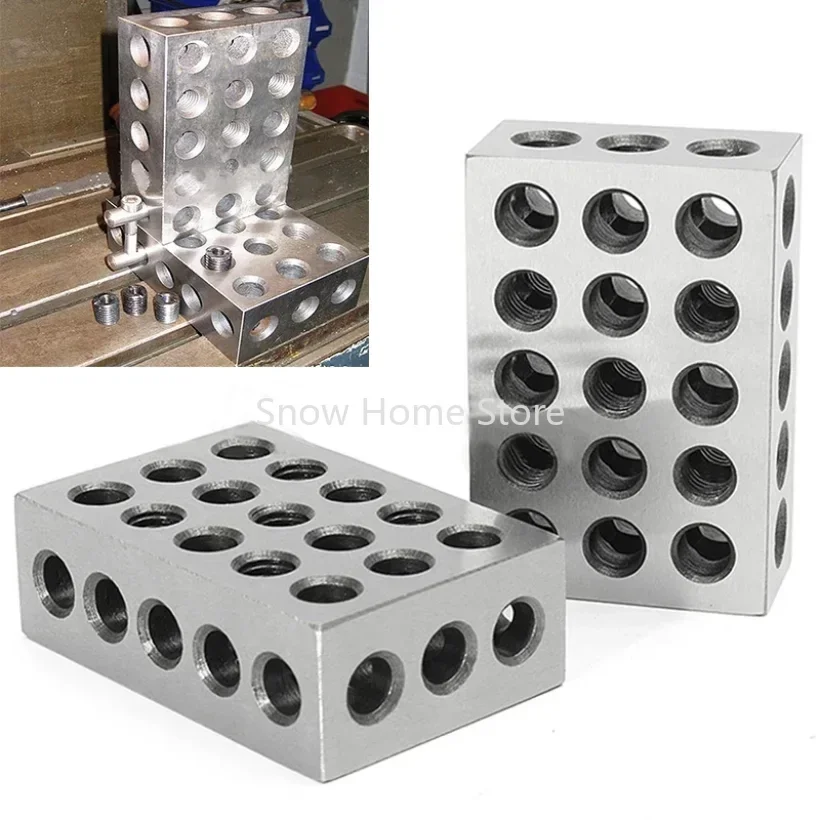 Precision Blocks Hardened Steel 1-2-3 Blocks 0.0001