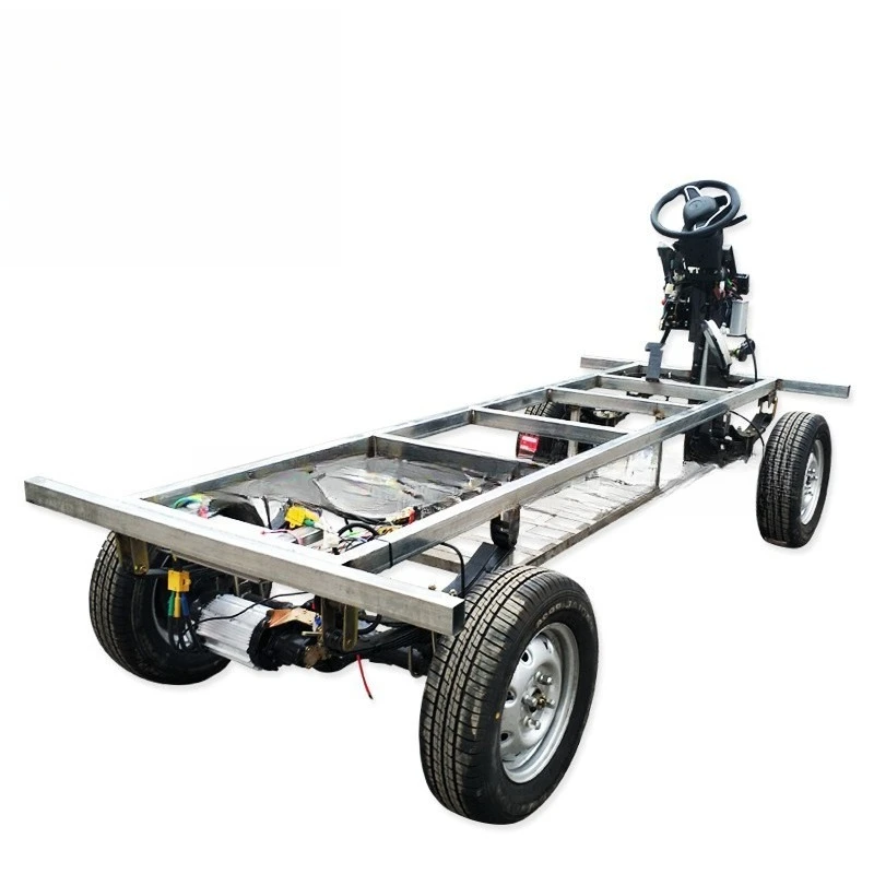 

New energy electric float frame chassis special-shaped celebration parade float chassis driverless remote control