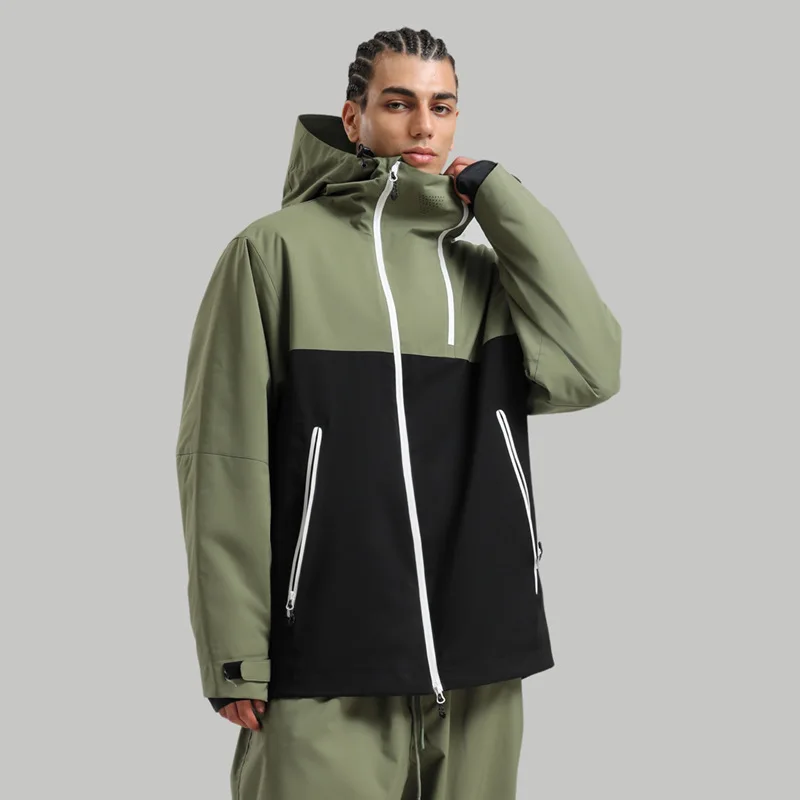 

2025 уличные горные спортивные мужские зимние пальто, зимняя водонепроницаемая женская лыжная куртка с капюшоном, ветрозащитная походная женская одежда для сноуборда
