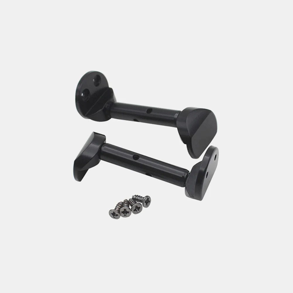 

2 Pcs Black Chin Rest Screws for 3 4 4 Violin Fully Segmented Replacement Parts Metal Accessories Compatible Clamp