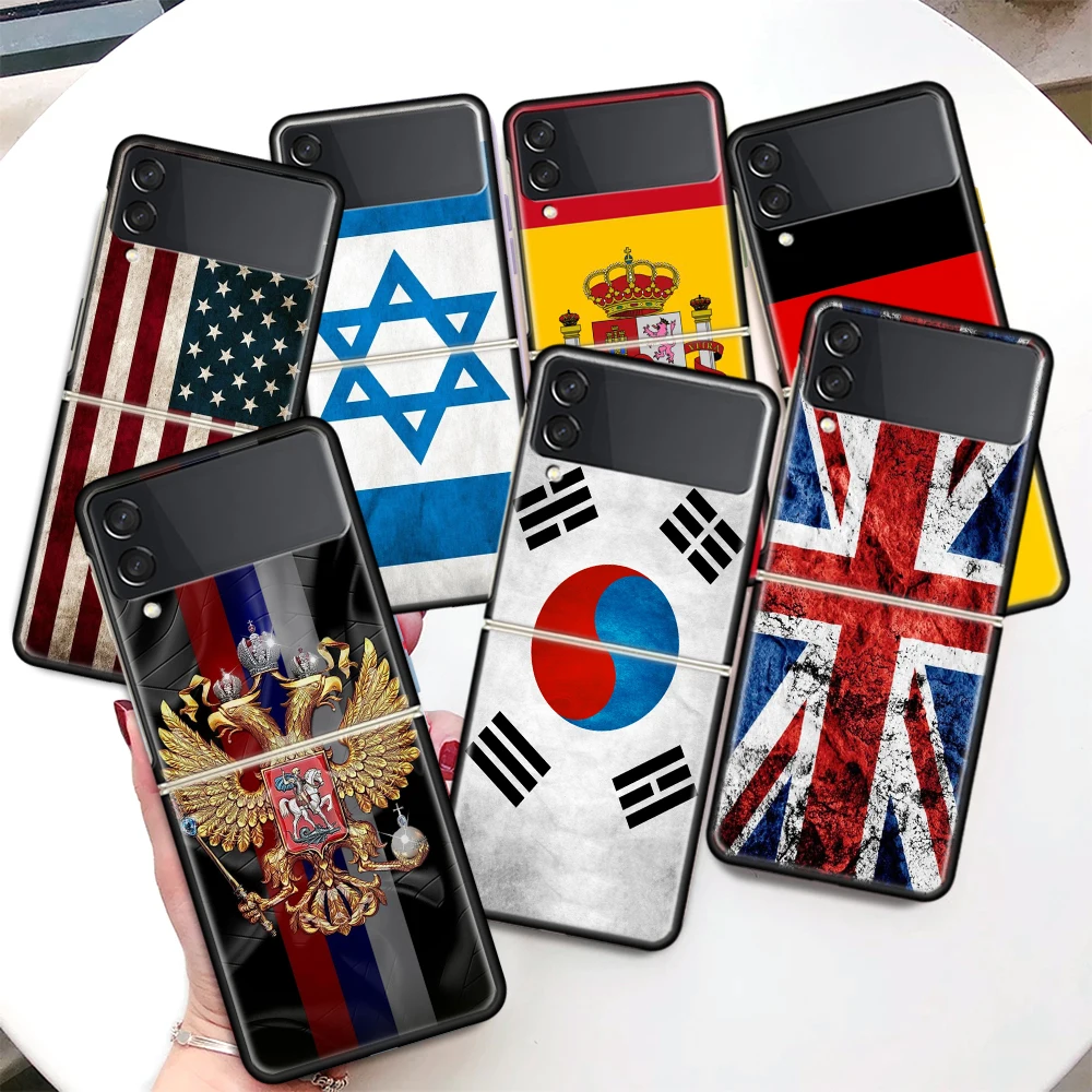 Phone Cases Uk Samsung - National FLAG Ru FR UK เคสโทรศัพท์แบบใสสำหรับ