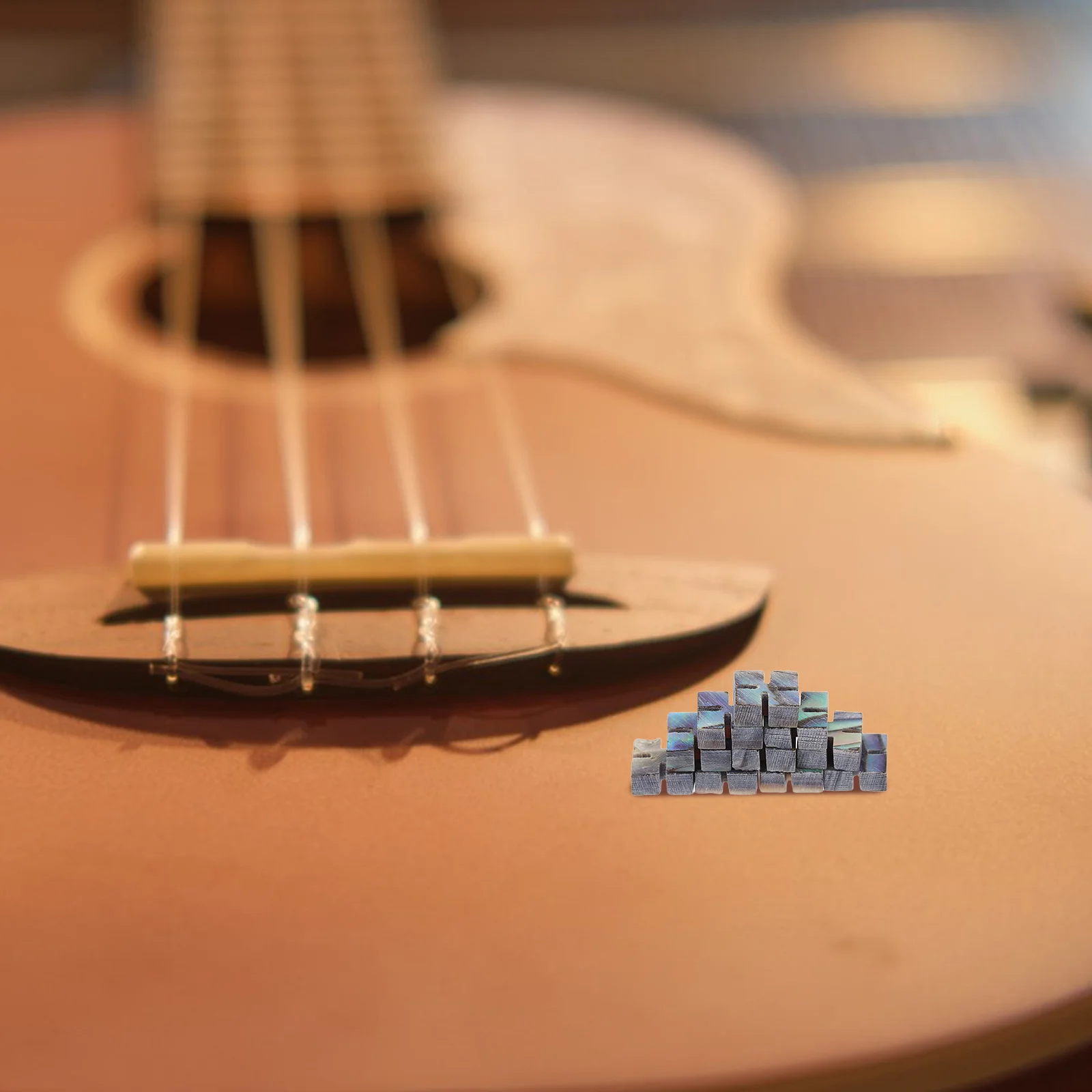 

10Pcs Genuine Abalone Inlay Material Acoustic Classical Guitar Vivid Color Dots Abalone Binding Inlay Dots Colorful