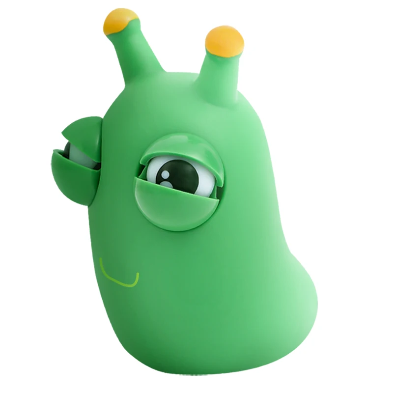 

2023 Funny Grass Worm Pinch Toy Novelty Eye Popping Sensory Fidget Toy Adult Kids Stress Relief Creative Decompression Toy