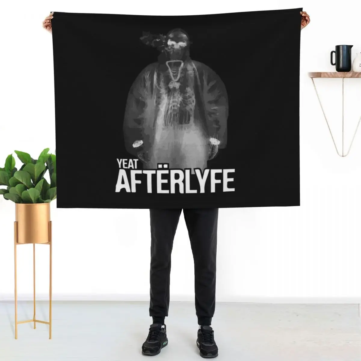 

Yeat - AftrLyfe Throw Blanket Cozy Napping Blanket Gift for Mom Dad