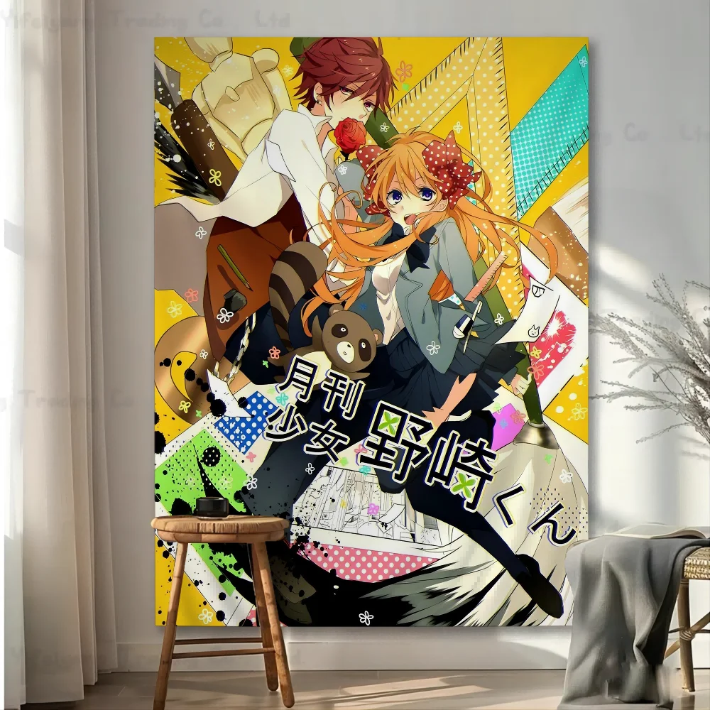 Monthly Girls Nozaki-kun DIY Wall Tapestry Art Science Fiction Room Home Decor Wall Art Decor