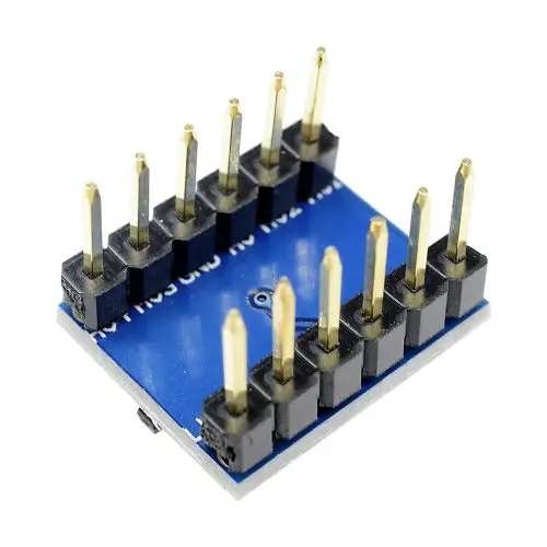 2-way Level Conversion Sensor Module IIC I2C UART SPI 3.3V to 5V 5V to 3.3V Logic Level Shifter With Pins