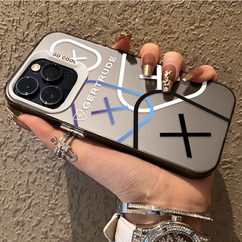 Fashion G-Gertrudes Hard Phone Case for iPhone 17 Air 16 15 11 12 14 13 Pro Max XS X XR Plus 8 7 SE 2020 Shockproof Back Cover view 3