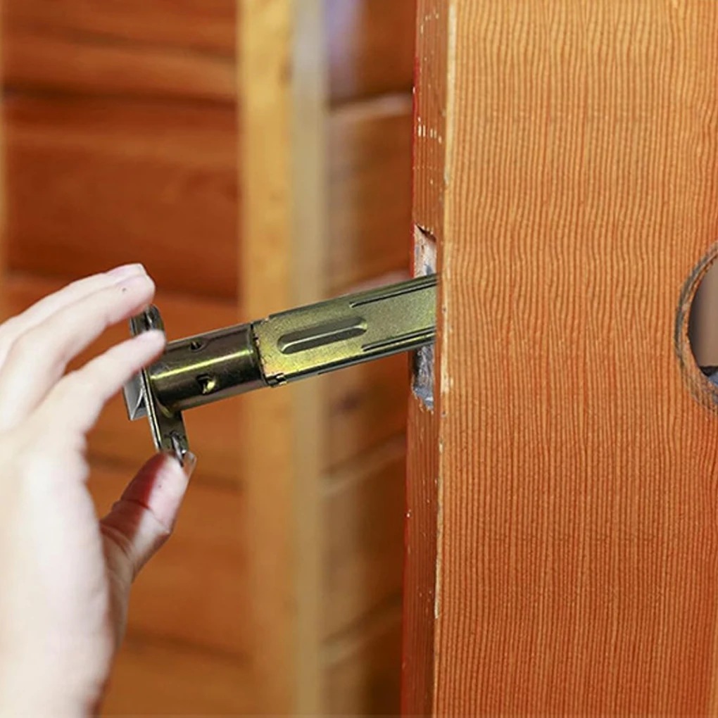 New 1PC Door Latch Stylish Finish Three-bar Type 304 Stainless Steel Bathroom Core Bathroom Privacy