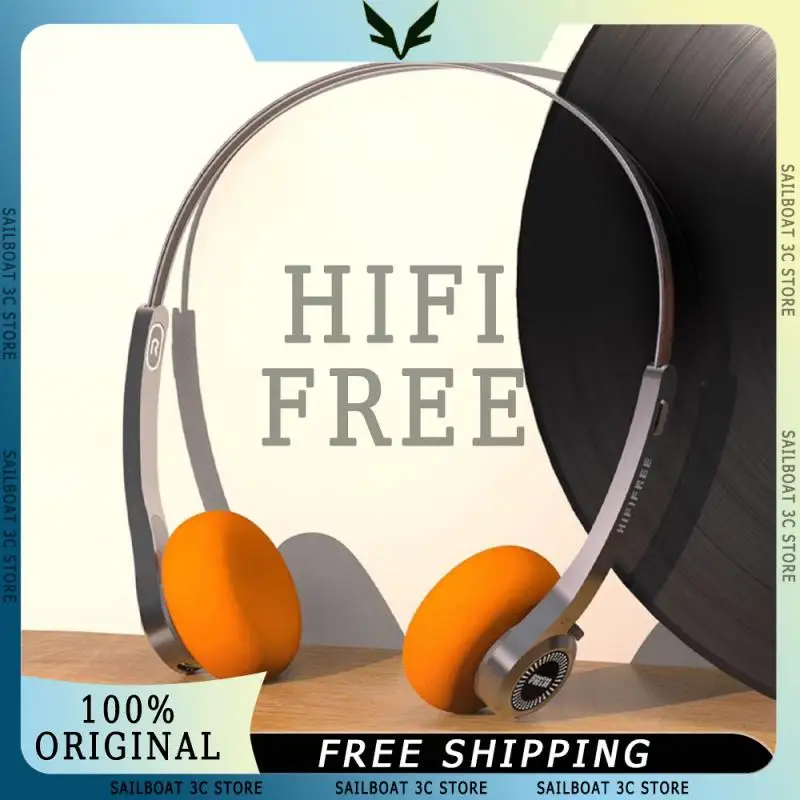 MIFO FIITII HiFiFree Wireless Retro Headphones 3D Vibration Dynamics Long Battery Life Bluetooth 5.4 Customized Music Headset