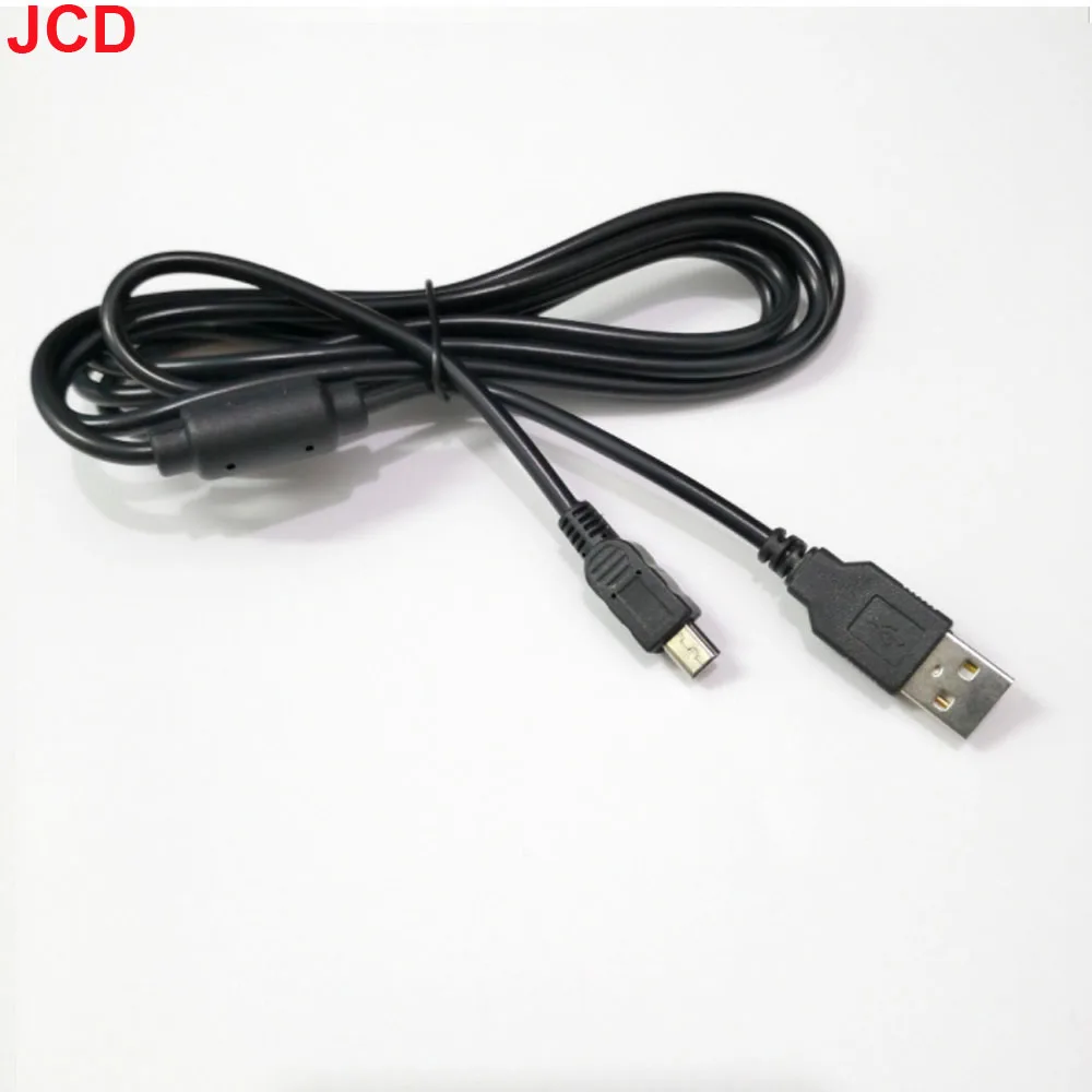 JCD 1pcs For PS3 1.8M USB Charge Cable for PS 3 Wireless Game Console Controllers Charing Cord Wire Line with Magnetic Ring