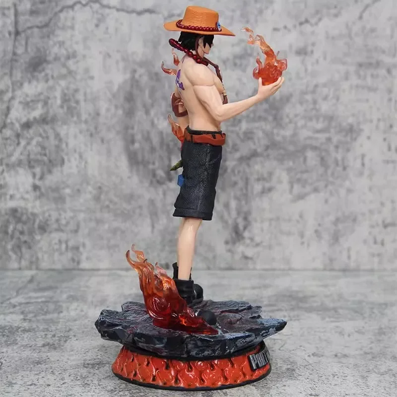 25cm ONE PIECE Ace Action Figure GK Model Manga Japanese Anime Dream Third Anniversary Collection Desktop Display Gift Toys