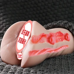 Realistic Vagina Male Masturbator Silicone 18 Products Male Masturbation Pussey Toy For Men Pocket Pussy Adult Supplies