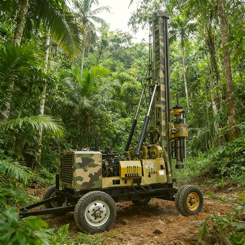 Portable Powerful Industrial Diamond Coring Rig Multi Function Hydraulic System for Rock Mining for Rock Mining Customized Sale
