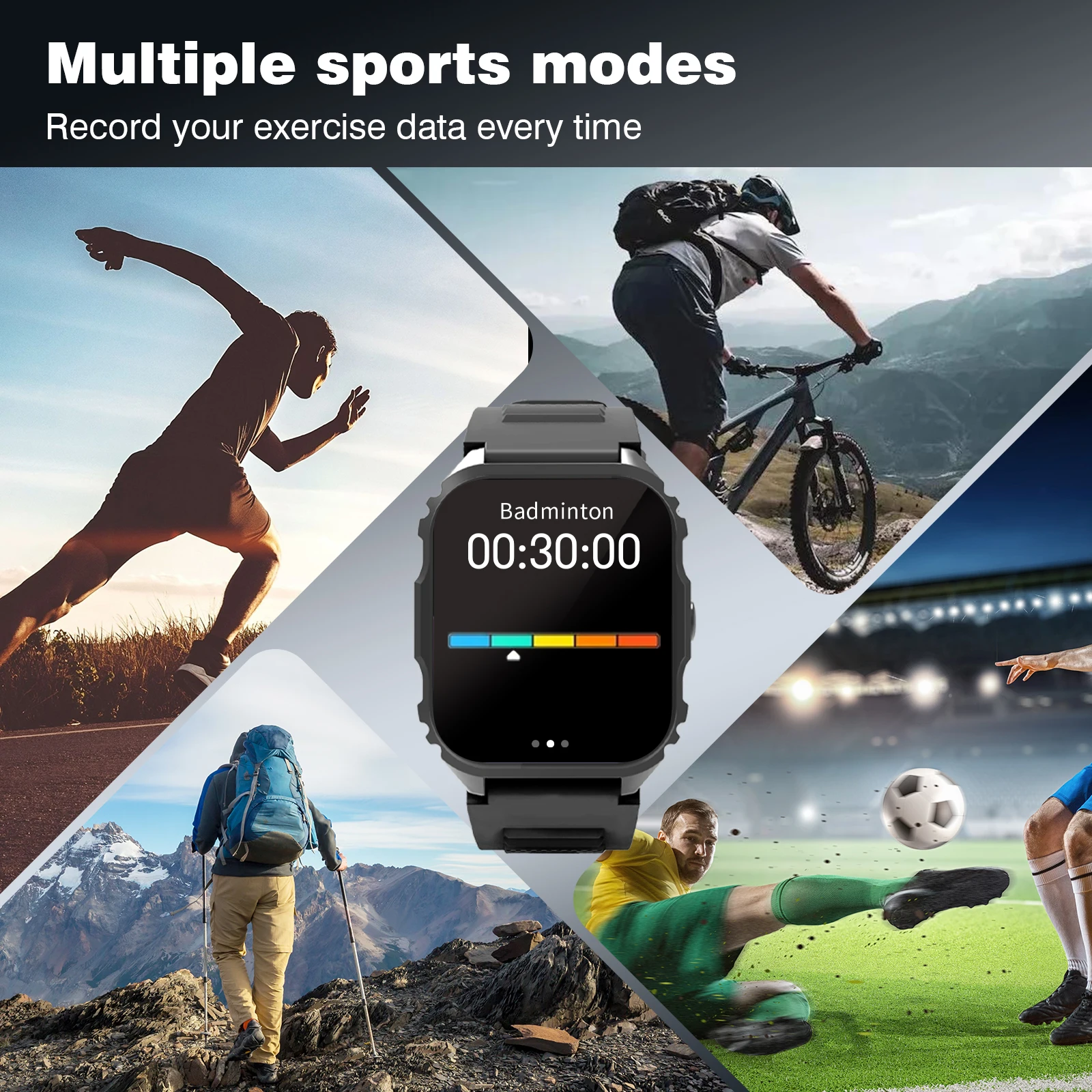 2025 Smart Watch, risposta, creazione, chiamate, preservazione dei messaggi, modalità sportive, fai da te, quadrante, previsioni meteo, compatibile con Android e iOS