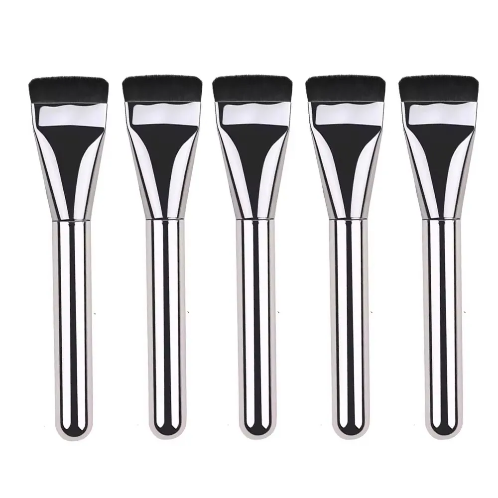 فرشاة كريم أساس رفيعة للغاية، فرشاة كونتور للوجه خفيفة الوزن ورقيقة، فرش مكياج، فرشاة كونتور مسطحة، كريم أساس مزج #1