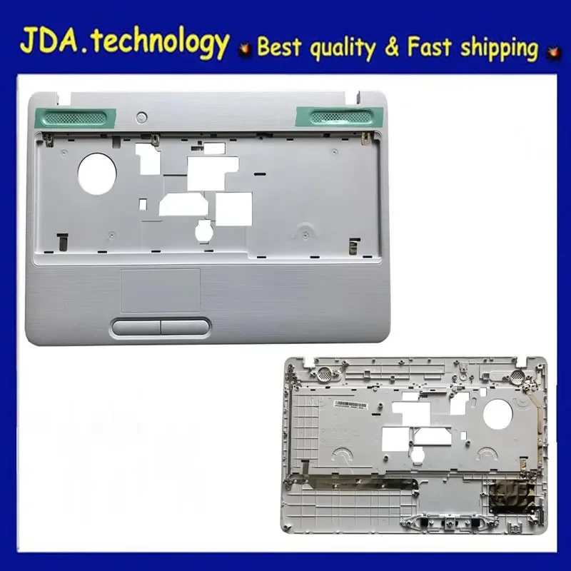 MEIARROW        New/Orig White Palmrest top case For Toshiba Satellite C650 C655 C655D Upper Cover keyboard bezel