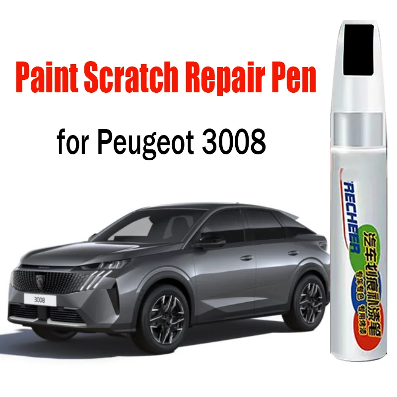 

Car Paint Scratch Repair Pen Touch-Up Pen for Peugeot 3008 Paint Scratch Remover Car Paint Care Accessories