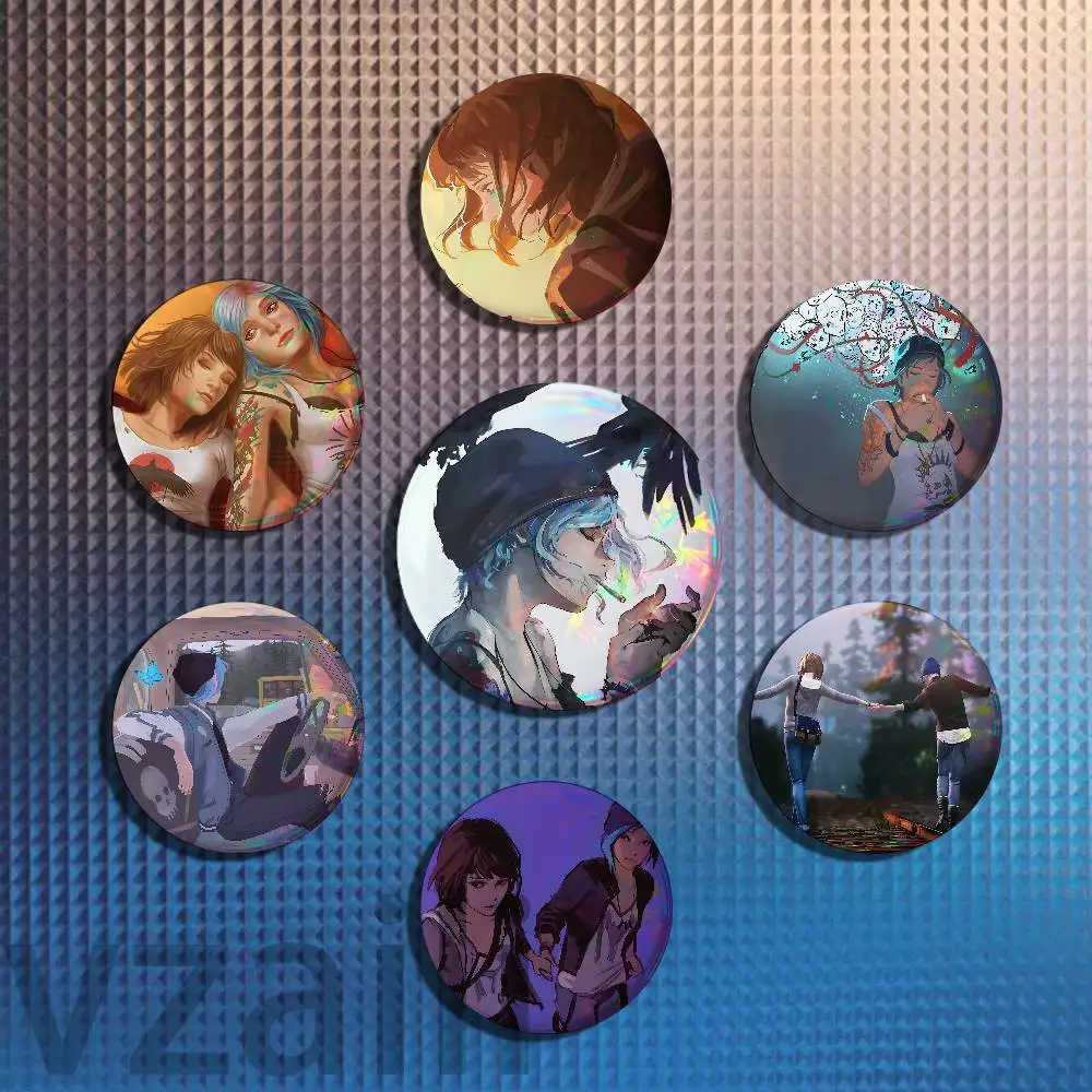L-Life Is Strange Button Pin Single Pack Anime Merch for Ita Bags Badge Collectible Buttons TH