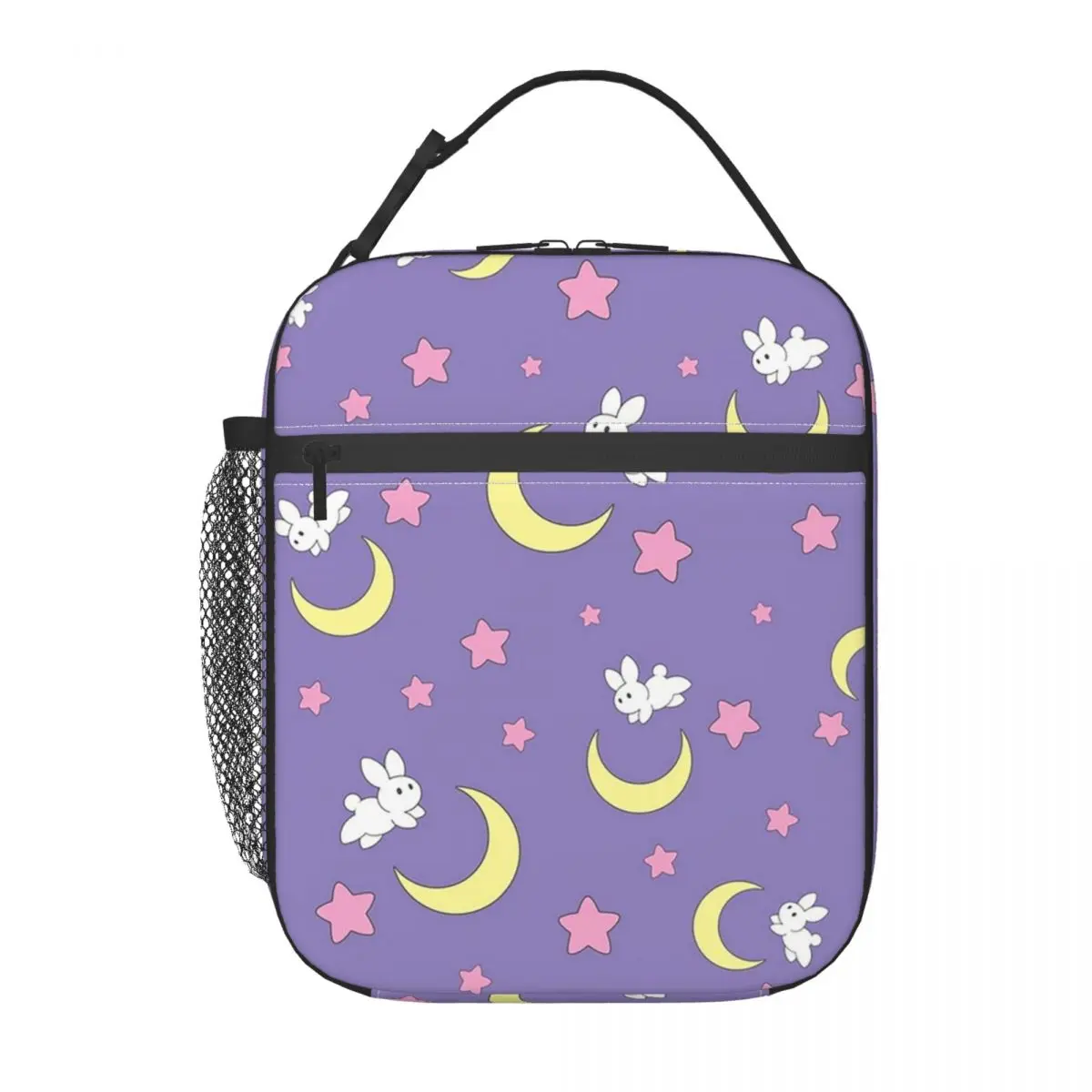 

Изолированная сумка для обеда Rabbit Of The Moon для женщин и детей, портативные контейнеры для еды, термосумка для обеда