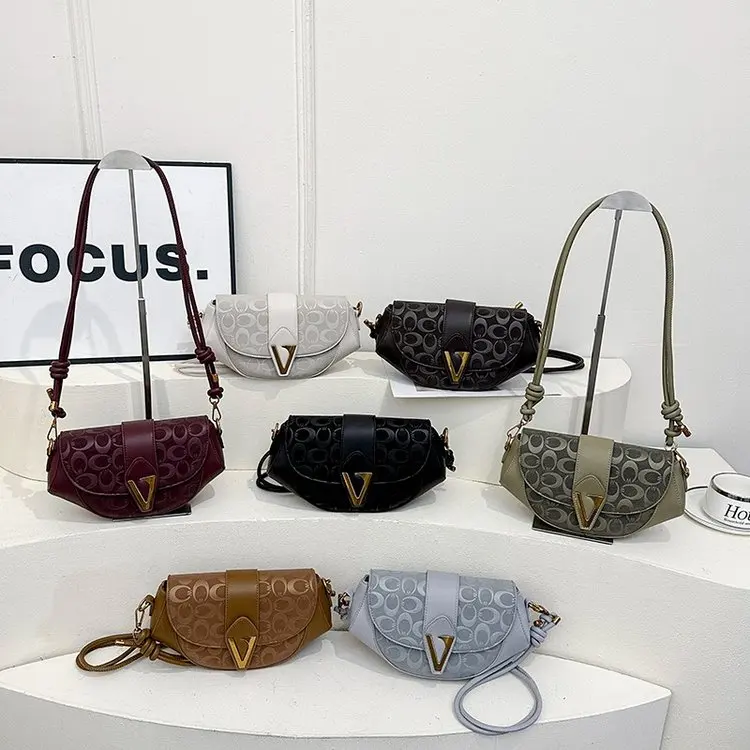 

Luxury Tote Messenger Purse Shopper Solid Color Commuter Elegant Leather Diaper Bag For Women Large Capacity Weekend