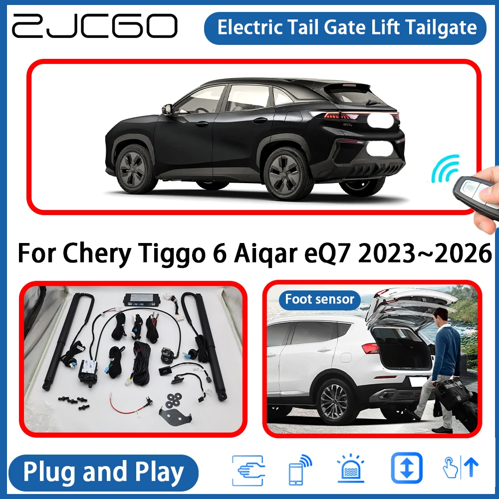 

for Chery Tiggo 6 Aiqar eQ7 2023~2026 Automatic Powered Tailgate Power Liftgate Electric Tail Gate Lift Assisting System