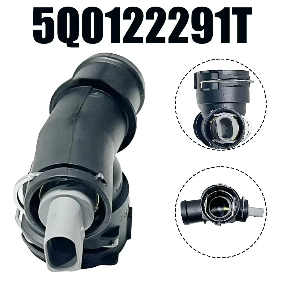 Radiator Coolant Flange & Temperature Sensor For Golf For Skoda OEM Part Number 5Q0122291T Replacement Car Accessories