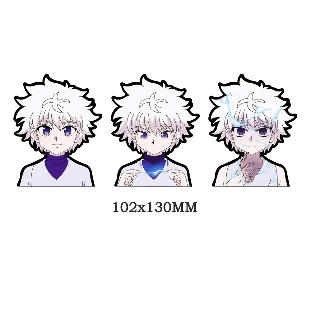 Hunter×Hunter Illusion Sticker 3D Change Car Sticker Cartoon Creative Notebook Sticker