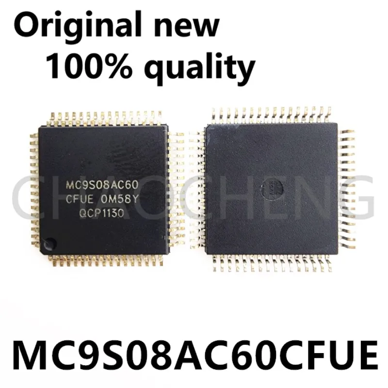 (2-10pcs)100% New MC9S08AC60 MC9S08AC60CFUE MC9S08AC60 CFUE QFP-64 Chipset