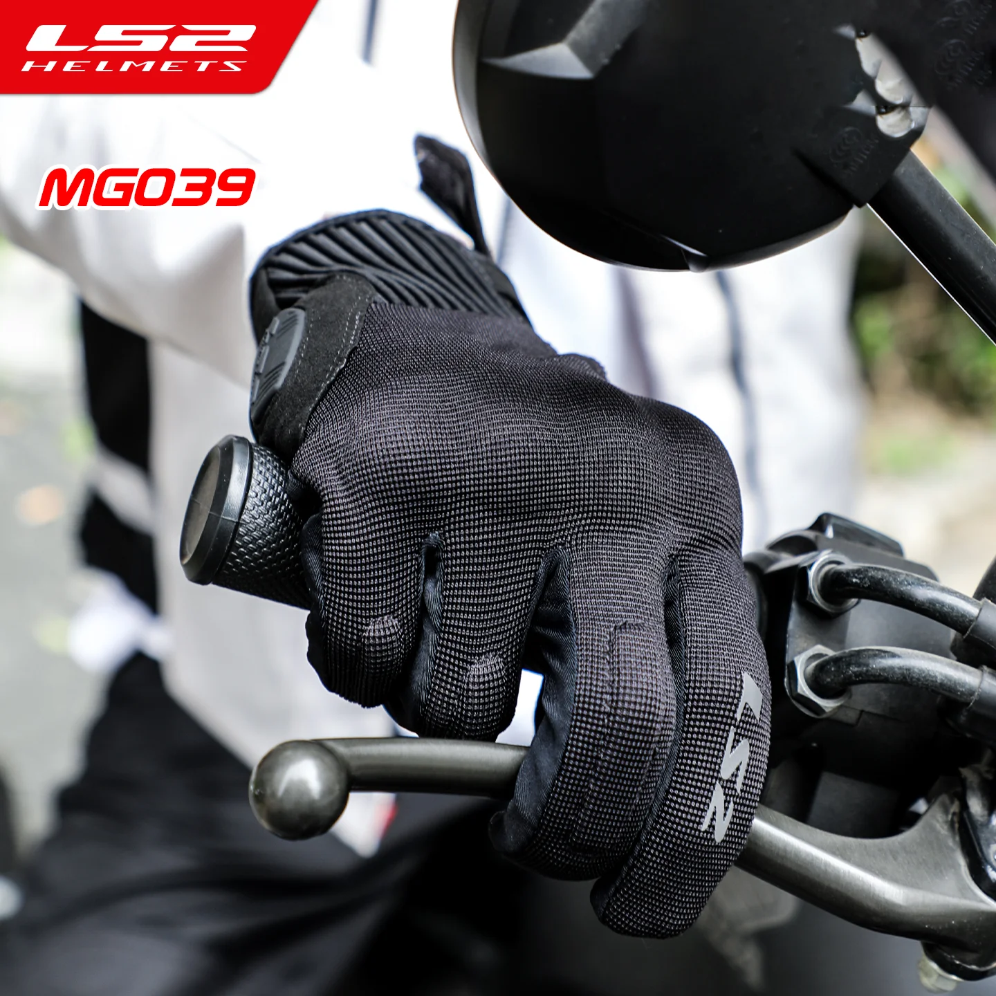 

LS2 MG039 summer motorcycle gloves breathable motorcycle protection anti fall and wear-resistant protective gear