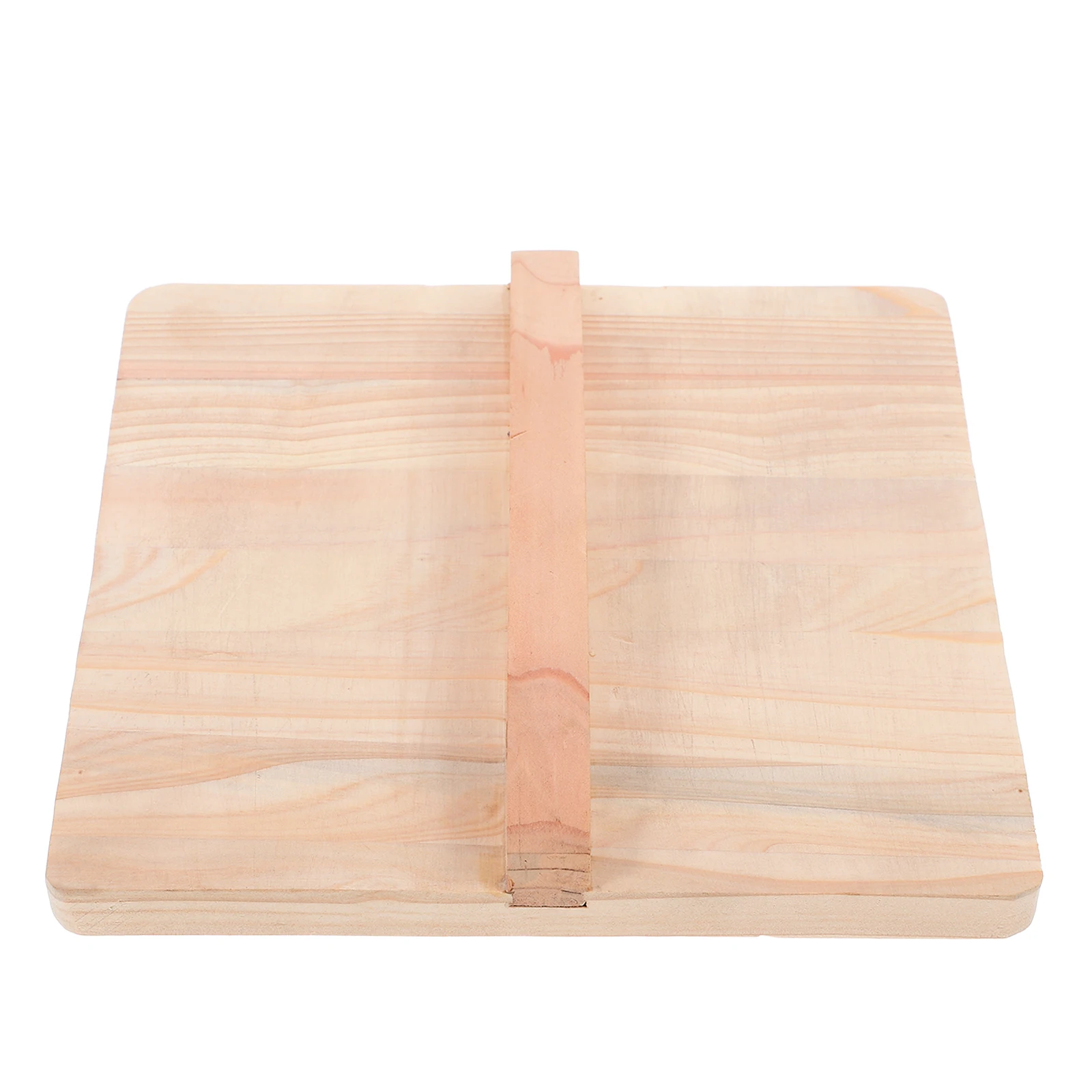 

Wooden Lid for Tamagoyaki Pan 20x20CM Frying Pan Cover Omelette Cookware Parts Wooden Pot Covers Kitchen Home Use