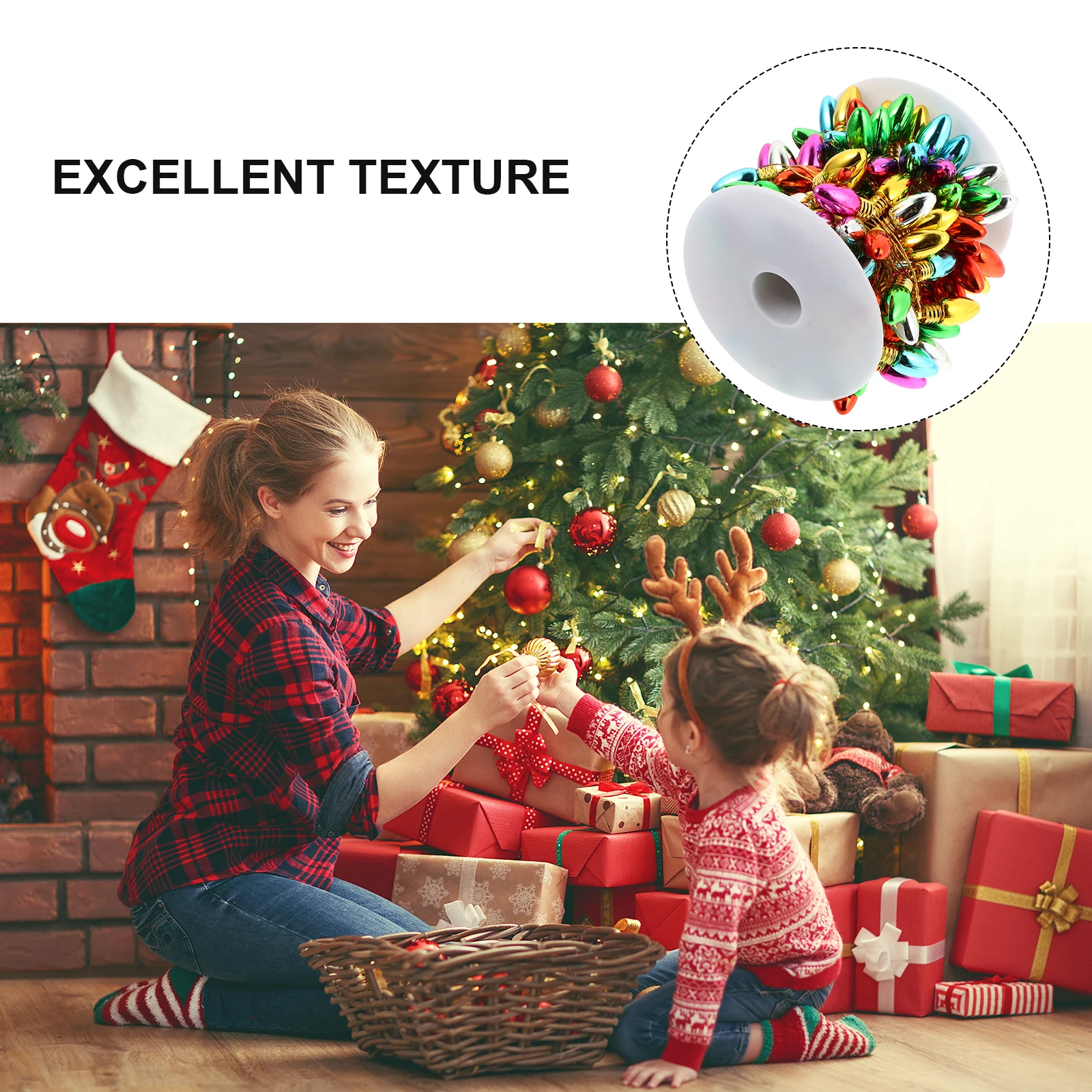 1Pcs Colorful Christmas Party String Lights 5 Meters Decorative Fairy String Light Wedding Decoration Party Fairy Light