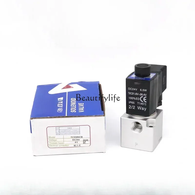 Two position three way solenoid valve 3V3-08-NC 3V3-08-NO AC220V/DC24V