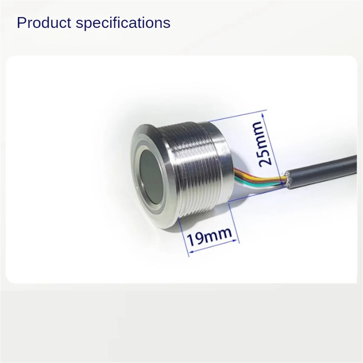R503pro 3,3 Kapazität runde RGB-LED-Steuerung DC V kapazitiver Fingerabdruckmodul-Sensors canner für die Zugangs kontrolle, USB