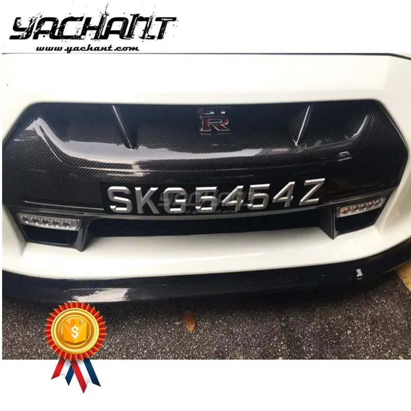 

Trade Assurance Carbon Fiber Front Grille Fit For 2008-2010 R35 GTR OE Style Front Grille