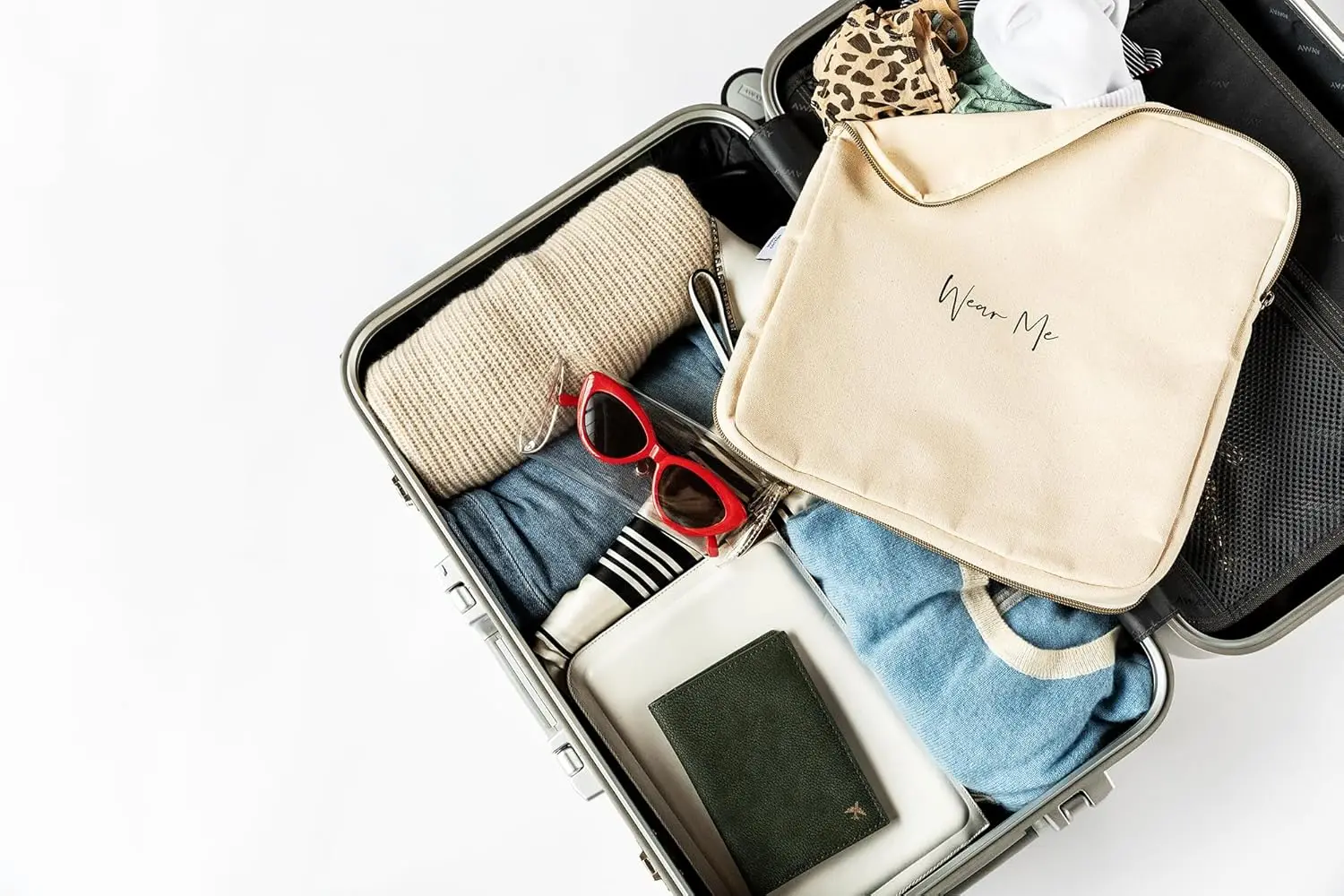 حقيبة غسيل للسفر على الوجهين ومكعب التعبئة لتنظيم الملابس على الرحلات #4